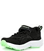 Under Armour Kids' Assert 10 Alternative Closure Running Sneakers (Youth), Color:Black/Mod Gray/Green Shock - Image 4