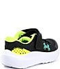 Color:Black/High Viz Yellow Circuit Teal - Image 2 - Boys' Surge 4 Running Shoes (Youth)