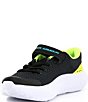 Color:Black/High Viz Yellow Circuit Teal - Image 4 - Boys' Surge 4 Running Shoes (Youth)