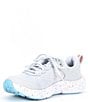 Color:Halo Gray - Image 4 - Girls' Assert 10 Paint Splatter Running Shoes (Youth)