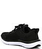 Under Armour Kids' Assert 10 Running Sneakers (Youth), Color:Black/Black/Metallic Gold - Image 3