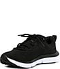 Under Armour Kids' Assert 10 Running Sneakers (Youth), Color:Black/Black/Metallic Gold - Image 4