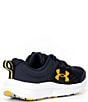 Under Armour Kids' Assert 10 Running Sneakers (Youth), Color:Midnight Navy/Mod Gray/Campus Gold - Image 2