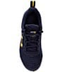 Under Armour Kids' Assert 10 Running Sneakers (Youth), Color:Midnight Navy/Mod Gray/Campus Gold - Image 5