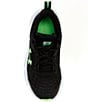 Under Armour Kids' Assert 10 Running Sneakers (Youth), Color:Black/Mod Gray/Green Shock - Image 5