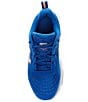 Under Armour Kids' Assert 10 Running Sneakers (Youth), Color:Tech Blue/Mod Gray/Orange Blast - Image 5