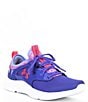 Color:Electric Purple/Gray - Image 1 - Girls' Infinity 2.0 Print Running Shoe (Youth)
