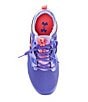 Color:Electric Purple/Gray - Image 5 - Girls' Infinity 2.0 Print Running Shoe (Youth)
