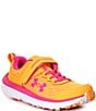Color:Nova Orange/Rebel Pink/Rebel Pink - Image 1 - Kids' Assert 10 AC Running Sneakers (Youth)