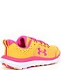 Color:Nova Orange/Rebel Pink/Rebel Pink - Image 2 - Kids' Assert 10 Running Shoes (Youth)