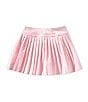 Under Armour Little Girls Pleated Micro-Pique Skort, Color:Prime Pink - Image 1