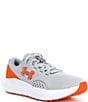 Color:Mod Gray/White/Team Orange - Image 1 - Men's Charged Surge 4 Running Sneakers