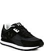 Color:Black/White/Black - Image 1 - Men's Essential Runner Sneakers