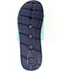 Color:Midnight Navy/Vapor Green/Midnight Navy - Image 6 - Men's Ignite Pro Graphic Slides