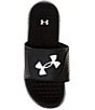 Color:Black/Black/White - Image 5 - Men's Ignite Pro Slide Sandals