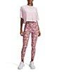 Under Armour Motion Camo Printed Ankle Leggings, Color:Prime Pink - Image 3