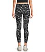 Under Armour Motion Camo Printed Ankle Leggings, Color:Black - Image 2