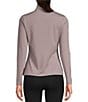 Under Armour Motion Front Zip Mock Neck Long Sleeve Jacket, Color:Tetra Gray - Image 3