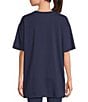 Under Armour Rival Campus Crew Neck Short Sleeve Tee, Color:Midnight Navy/Gold League - Image 2