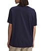 Under Armour Rival Campus Crew Neck Short Sleeve Tee, Color:Midnight Navy/Gold League - Image 5