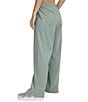 Under Armour Rival Elastic Waist Wide Leg Gym Pants, Color:Silica Green - Image 2