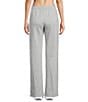Under Armour Coordinating Rival Fleece Piped Pants, Color:Mod Gray Light Heather/White - Image 2