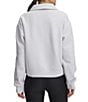 Under Armour Rival Fleece Polo Collared V-Neck Long Sleeve Pullover - Image 5