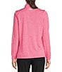 Under Armour Tech™ Twist 1/2 Zip Mock Neck Long Sleeve Top - Image 2