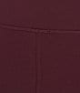 Under Armour Ultra Soft Double Knit Motion Ankle Length Pull-On Leggings, Color:Dark Maroon - Image 4