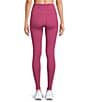 Under Armour Ultra Soft Double Knit Motion Anti-Odor Technology Pull-On Leggings, Color:Fuchsia Dusk/Dark Maroon - Image 2