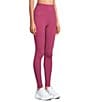 Under Armour Ultra Soft Double Knit Motion Anti-Odor Technology Pull-On Leggings, Color:Fuchsia Dusk/Dark Maroon - Image 3