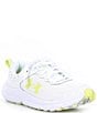 Color:White/White/Sonic Yellow - Image 1 - Women's Charged Assert 10 Running Sneakers