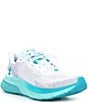 Color:White/White/Circuit Teal - Image 1 - Women's HOVR™ Turbulence 2 Running Sneakers