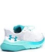 Color:White/White/Circuit Teal - Image 2 - Women's HOVR™ Turbulence 2 Running Sneakers
