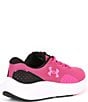 Color:Astro Pink/Black/Fluo Pink - Image 2 - Women's UA Surge 4 Running Sneakers