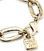 UNOde50 Awesome 18k Gold Line Bracelet, Color:Gold - Image 2