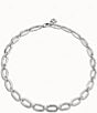 Color:Silver - Image 1 - Link Chain Necklace