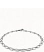 Color:Silver - Image 2 - Link Chain Necklace