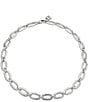 UNOde50 Link Chain Collar Necklace, Color:Silver - Image 1