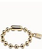 Color:Gold - Image 1 - Snowflake Gold-Tone Bracelet