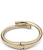 UNOde50 Fearless Collection Meeting Point 18k Gold Bangle Bracelet, Color:Gold - Image 2