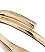 UNOde50 Fearless Collection Meeting Point 18k Gold Bangle Bracelet, Color:Gold - Image 3
