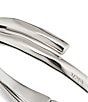 UNOde50 Fearless Collection Meeting Point Sterling Silver Bangle Bracelet, Color:Silver - Image 3