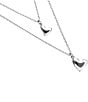 UNOde50 Heart Pendants Layered Short Multi Strand Necklace - Image 3