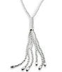 UNOde50 Jellyfish Beaded Pendant Necklace, Color:Silver - Image 2