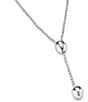 UNOde50 My Energy Collection Lonely Planet Sterling Silver Adjustable Y-Necklace, Color:Silver - Image 2