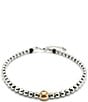 UNOde50 Ser Intrepida Beaded Two Tone Collar Necklace, Color:Two Tone - Image 2
