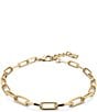 UNOde50 Ser Valiente Collection Oval Link 18k Gold Chain Necklace - Image 2