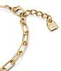 UNOde50 Ser Valiente Collection Oval Link 18k Gold Chain Necklace - Image 3