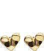 UNOde50 Small Heart Stud Earrings - Image 2